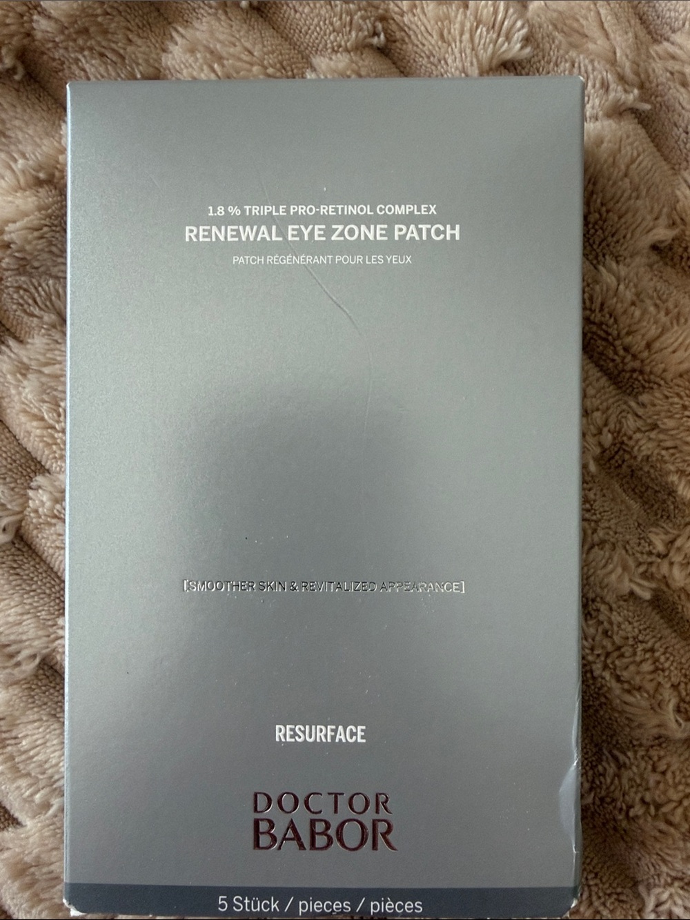 Doctor Babor Renewal Eye Zone Patch - Silver